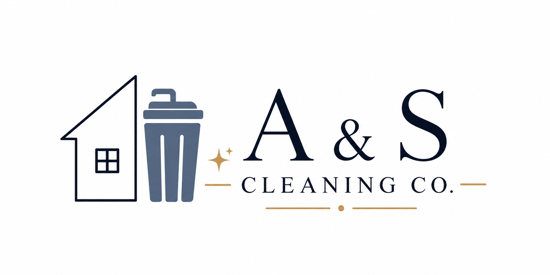 A&S Cleaning Co. Logo